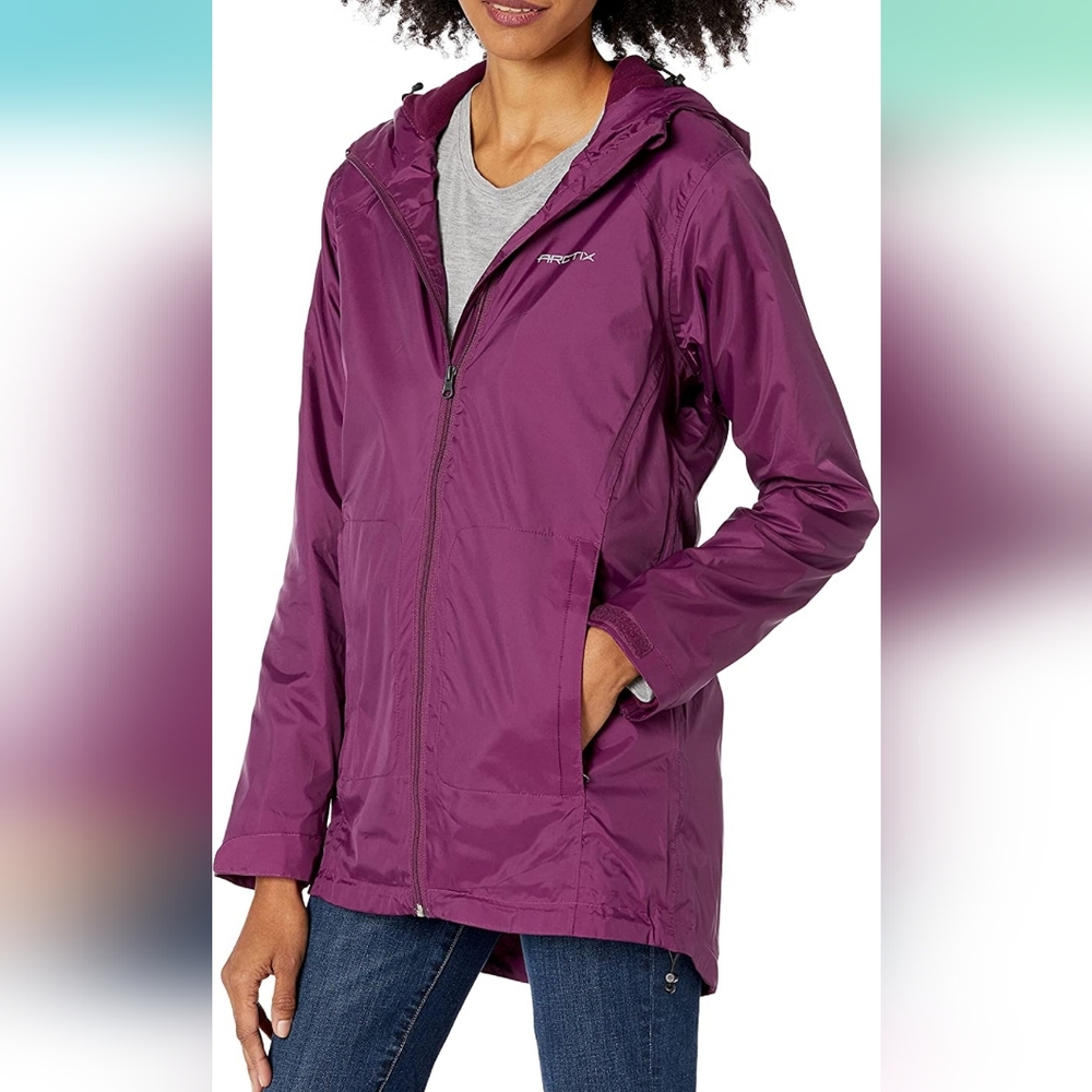 Women rain jacket